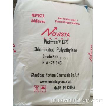 fórmula química profissional de polietileno clorado